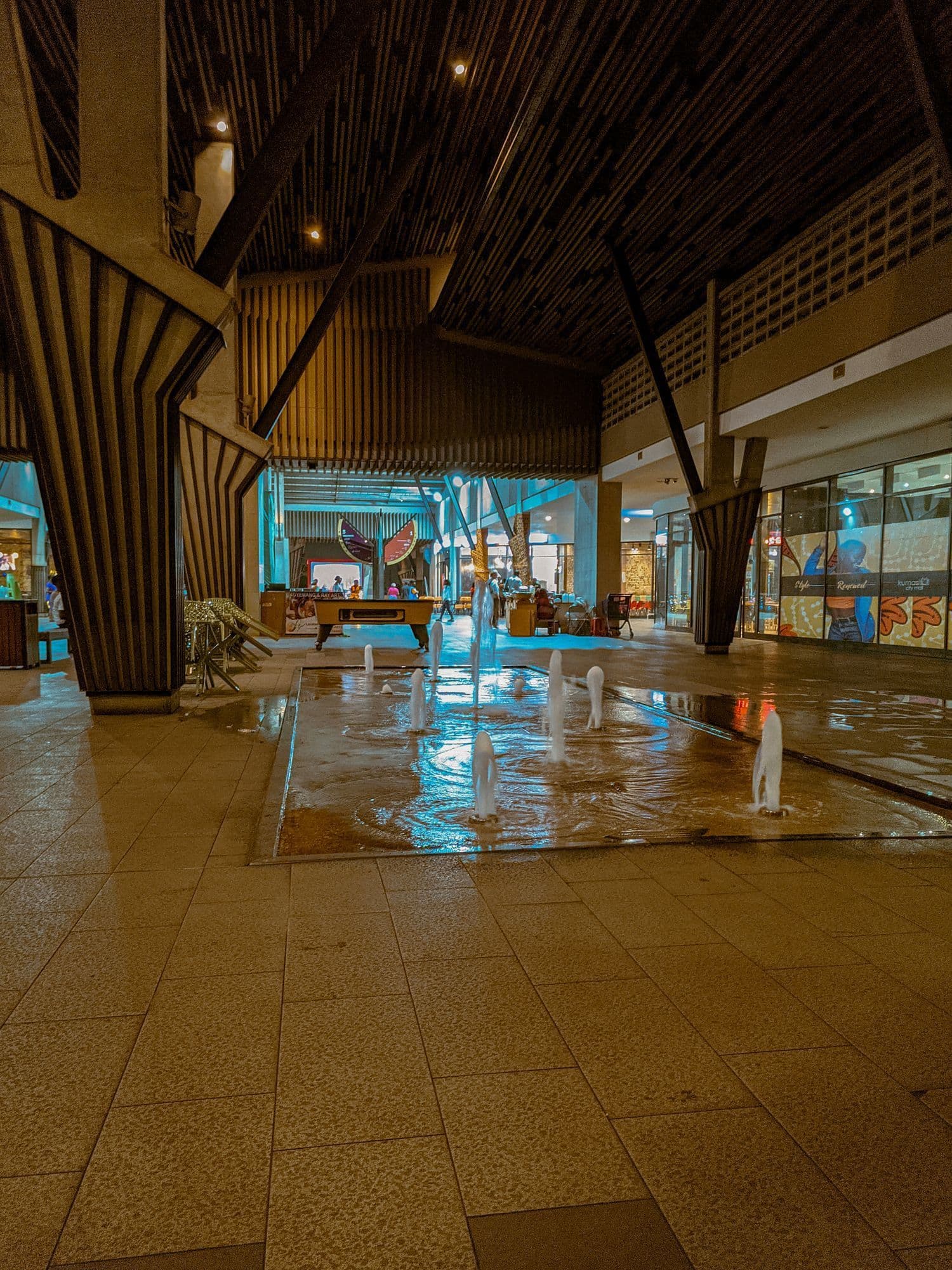 Architectural detail of modern interior